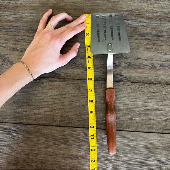 Vintage CUTCO Stainless Steel Wood Handle Utensil Set Made in USA – Lot of 5 - Picture 6 of 6